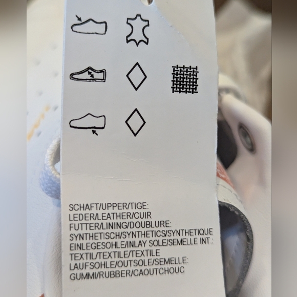 Adidas Stan Smith Women's Leather sneakers White and Pink, Size 8 New In Box - Picture 15 of 16